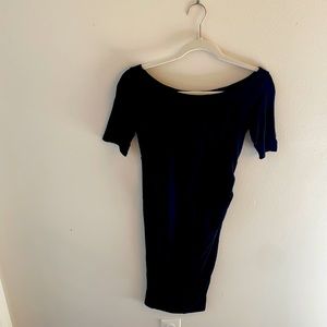 Black ASPS maternity dress